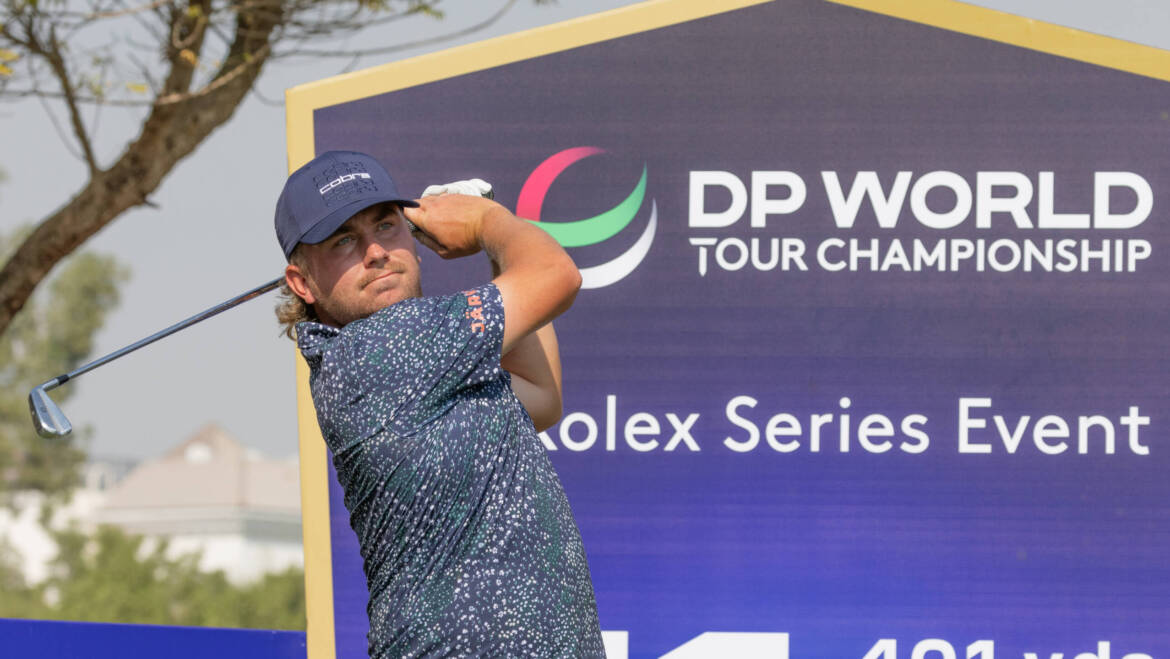 Lindellin debyyttikausi huipentuu viikonloppuna DP World Tour Championshipissa