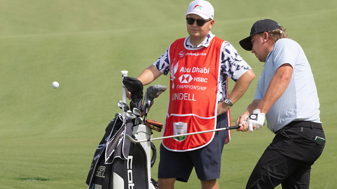 Lindellillä murheellinen päivä Abu Dhabin viheriöillä – ”Onneksi on kaksi päivää aikaa parantaa”